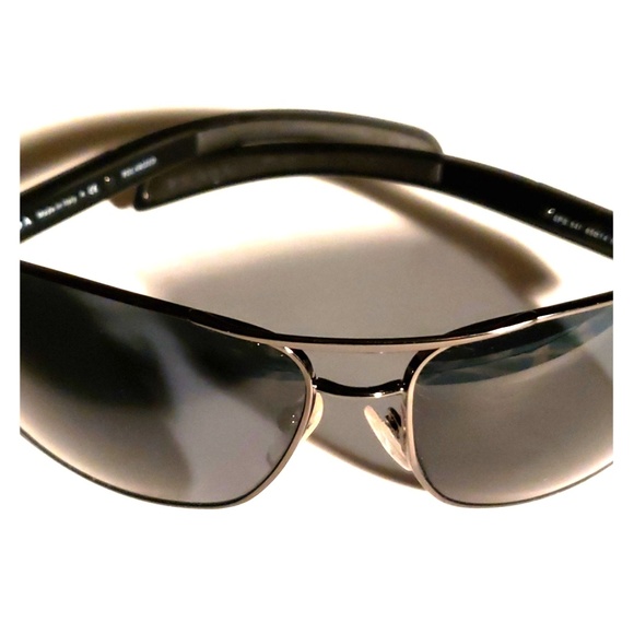 Authentic‼️Please Send To Poshmark  Authentic Mens Prada Aviator Shades - Picture 2 of 8